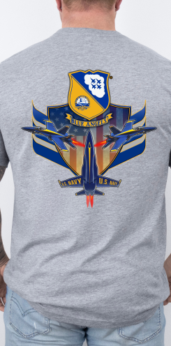 Blue Angels Shield T Shirt