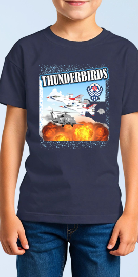 Thunderbirds Boys Youth T Shirt