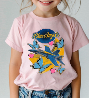 Blue Angels Girls Youth T Shirt