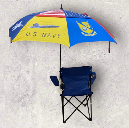 US Navy Umbrella - Blue Angels and Thunderbirds