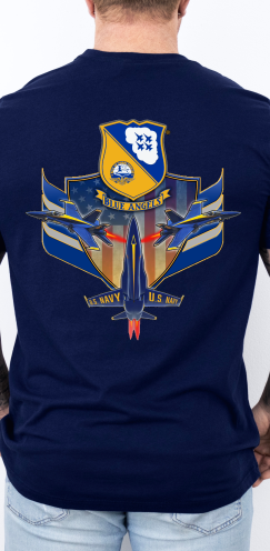 Blue Angels Shield T Shirt